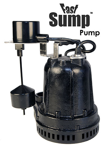 Grate Pump System for a Wet Basement